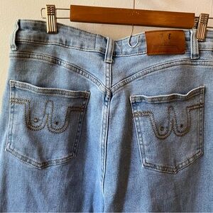 Fashion Brand Company Light blue nap jeans